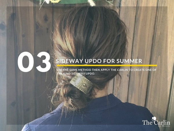 Sideway Updo With A Twist For Hot Summer Day! | MIMI ARDEN | Game-changer for your beauty routine 